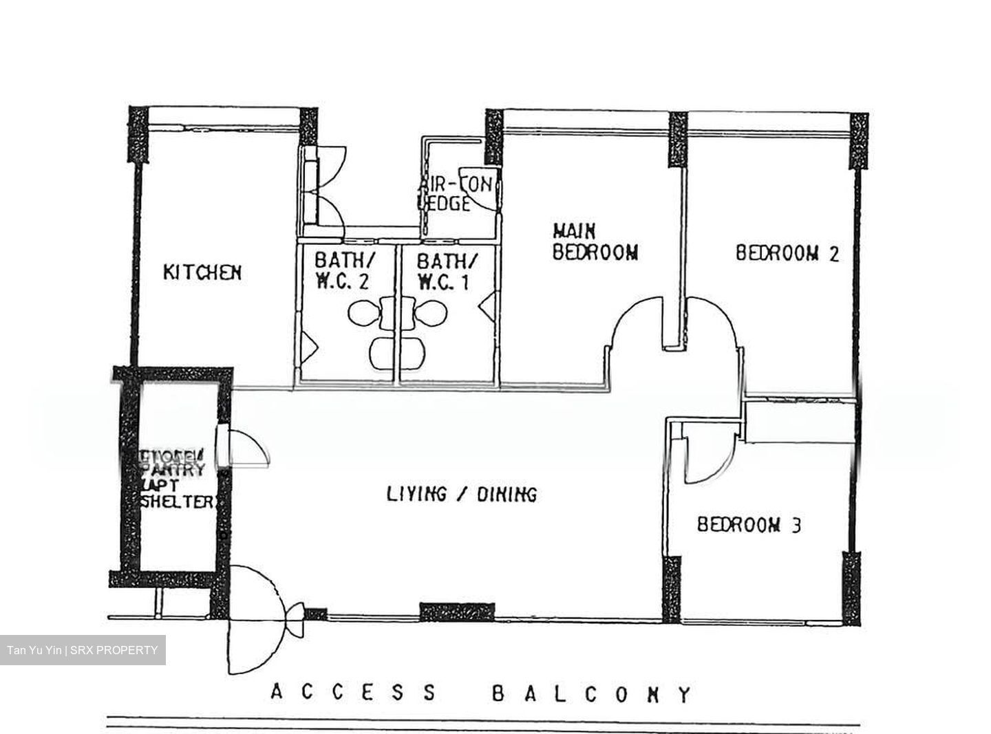 Blk 3 Pine Close (Geylang), HDB 4 Rooms #582961791